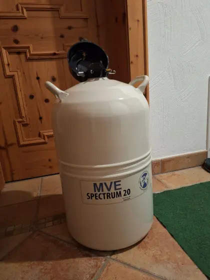 Stickstoffbehälter MVE Spectrum 20