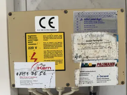 Melkstand Fischgrät 5 x 1 Alfa Laval