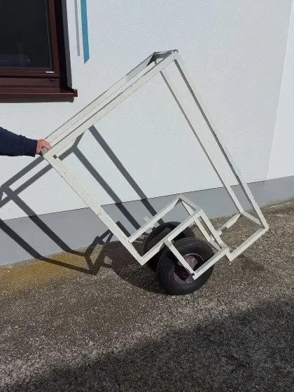 Holzwagen, Kaminholzwagen, Holztrolley, Brennholzwagen schmal