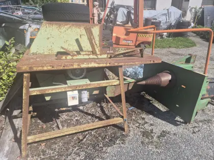 Holzspalter, Rolltischkreissäge