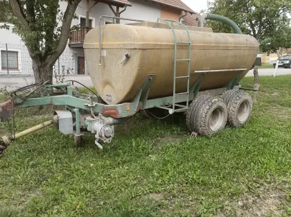 Güllefass Zunhammer Pumpfass 7.000 l Tandem