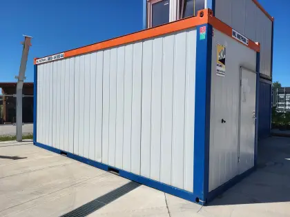 Mannschaftscontainer, Bürocontainer, Container 20 Fuß