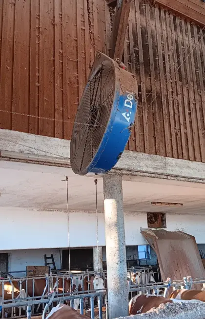 Stallventilator DeLaval DDF 1.200P