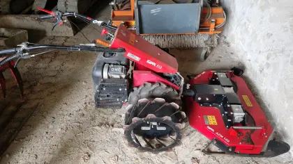Köppl 512 Motormäher inkl. Mähbalken, Mulcher, Schneefräse