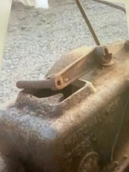 Startkurbel für Warchalowski-Standmotor