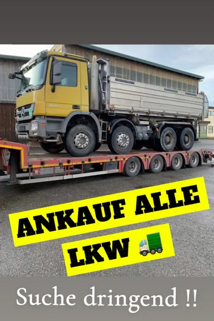 Suche dringend dringend Lkw