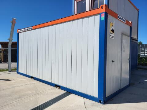 Mannschaftscontainer, Bürocontainer, Container 20 Fuß