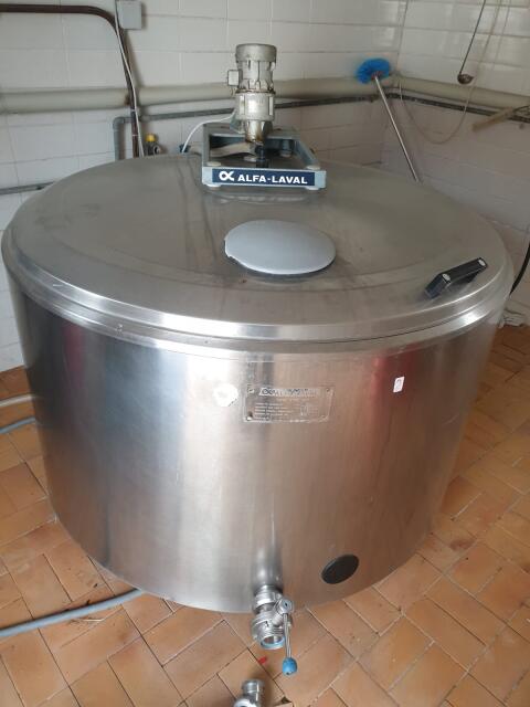 Milchtank 650 l Alfa-Laval