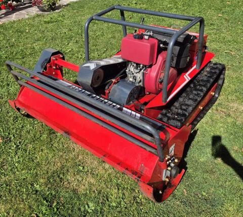 Mulchraupe, Mulcher, Mäher