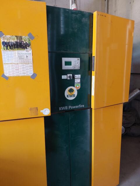 Hackgutheizung KWB 150 kW, KWB Powerfire