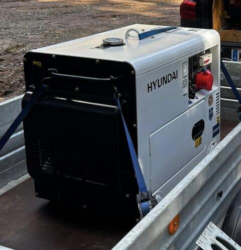 Hyundai Dieselgenerator 6 kW