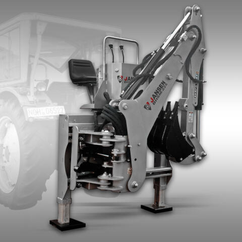 Jansen Heckbagger BHSM-225 für Traktor, Zapfwelle