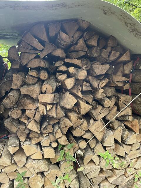 Brennholz, Holzbündel, trocken