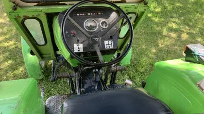 Traktor mit Anhänger