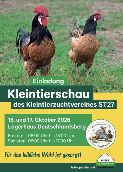 Deutschlandsberger Kleintierschau