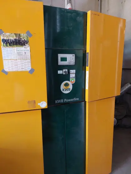 Hackgutheizung KWB 150 kW, KWB Powerfire