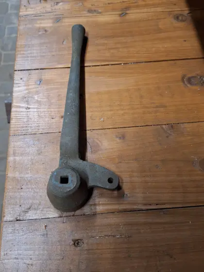 Handgashebel Deutz Traktor