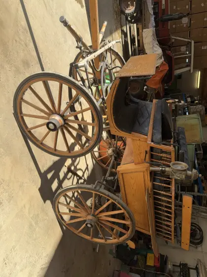 Pferdekutsche Wagonette