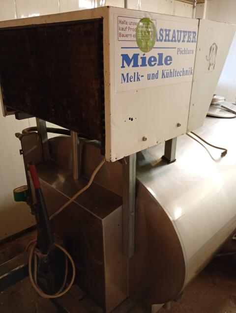 Milchtank fahrbar