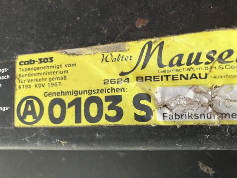 Traktorkabine Mauser 303SG