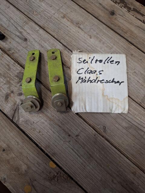 2 Seilrollen Claas Mähdrescher