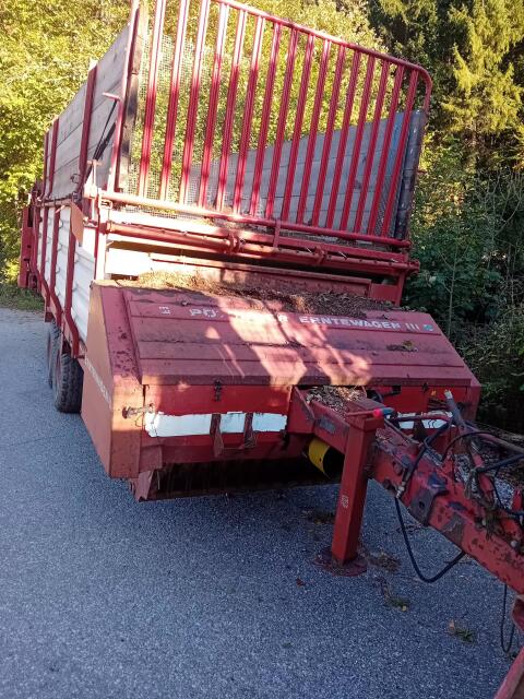 Pöttinger Erntewagen III Fahrgestell, kein Kipper