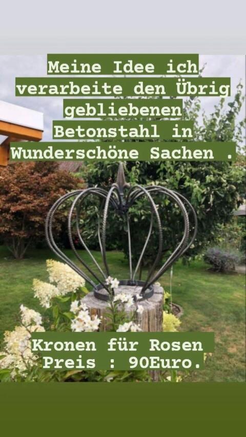 Rosenkronen aus Betonstahl