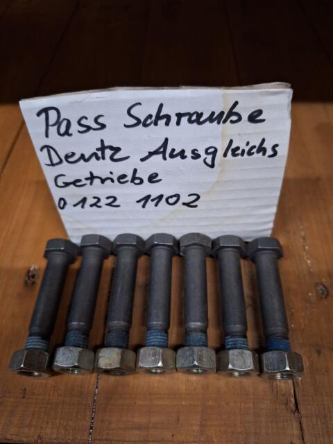 Passschrauben Deutz Ausgleichsgetriebe