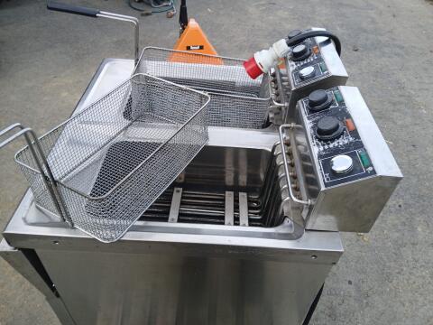 Fritteuse 2 x 10 kW