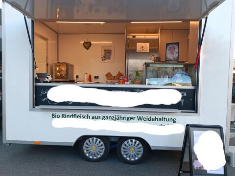 Verkaufsanhänger für Direktvermarktung