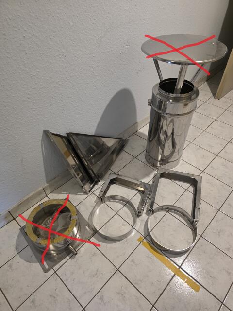 Edelstahlkamin