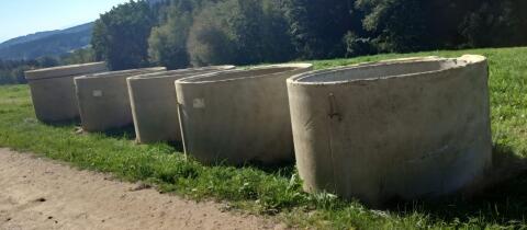 Brunnenringe, Hochbeete