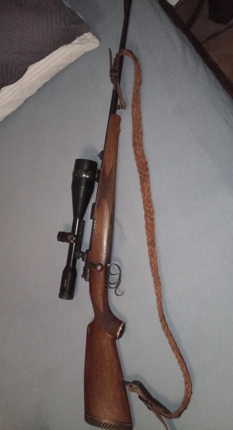 Mauser 98 Kal. 7x57, Swarovski Habicht 8x56