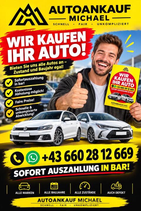 Wir kaufen Ihr Auto