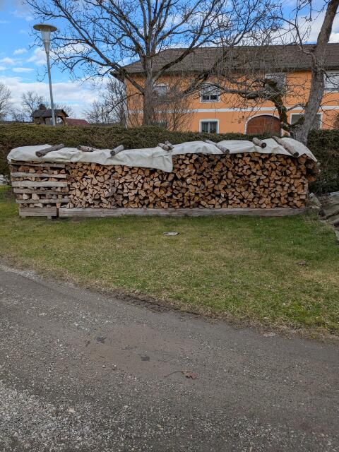 Eichen-Brennholz