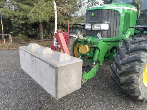 Verkaufe Beton-Blockgewicht adaptierbar 500 bis 1.000 kg