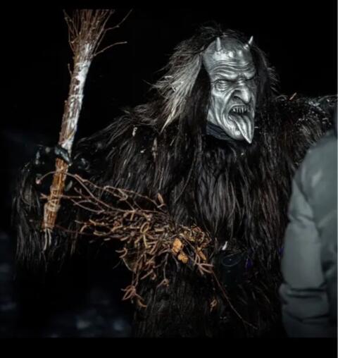 Krampusfell, Ziegenfell, Fell