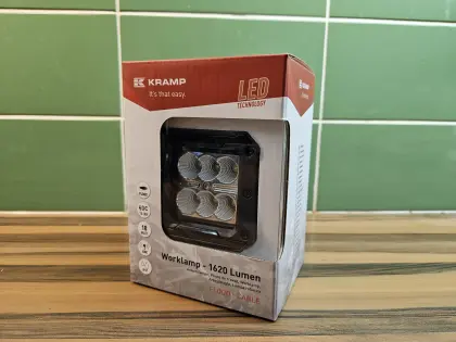 LED-Arbeitsscheinwerfer, 10-30 V, LED, 1.620 lm, quadratisch