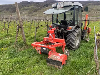 Seitenfräse Weinbau