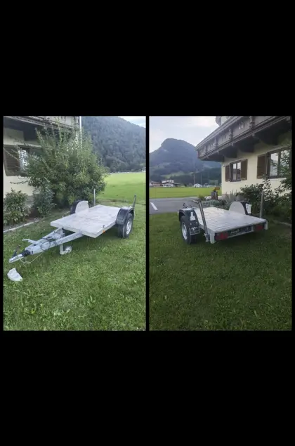 Baumaschinenanhänger