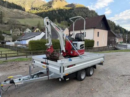 Baggerungen, Baggerverleih Takeuchi TB 210