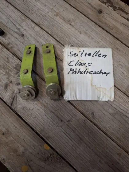 2 Seilrollen Claas Mähdrescher