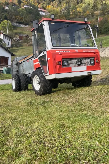 Miststreuarbeiten