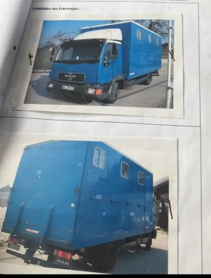MAN Pferdetransport-Lkw