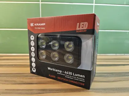 LED-Arbeitsscheinwerfer, LED, 60 W, 4.630 lm, rechteckig, 12/24 V