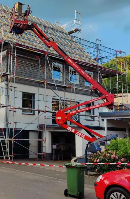 ELS Lift AE15 Teleskop-Arbeitsbühne, Hubsteiger 15 m, 413 Bstd.