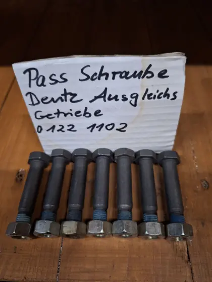 Passschrauben Deutz Ausgleichsgetriebe