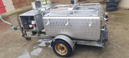 Mobiler Milchtank