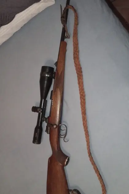 Mauser 98 Kal. 7x57, Swarovski Habicht 8x56