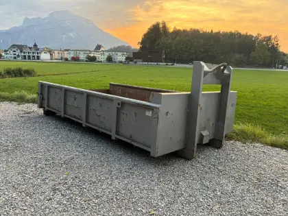Meindl Abrollcontainer, Abrollmulde, Hakenlift, Pronar T185